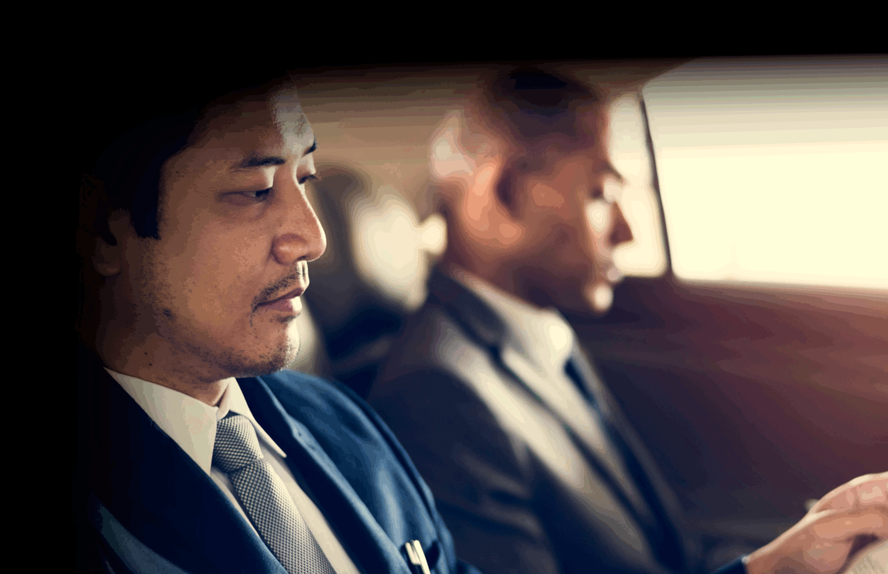 Taxi driver in a global city
